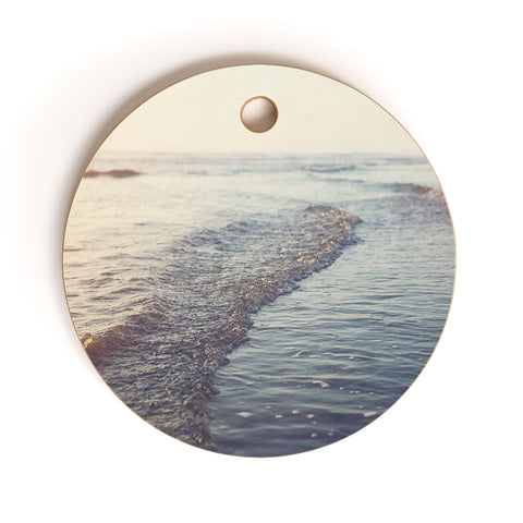 Bree Madden Sunlit Waters Cutting Board Round