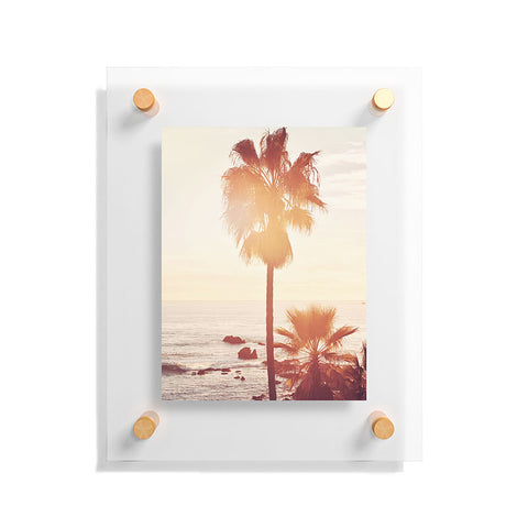 Bree Madden Sunray Palms Floating Acrylic Print