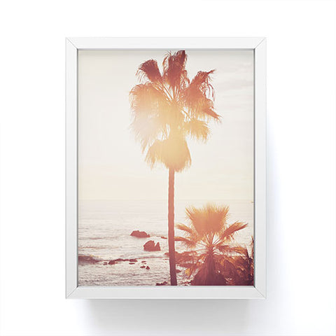 Bree Madden Sunray Palms Framed Mini Art Print