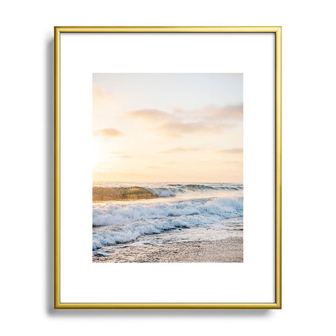 Bree Madden Sunset Break Metal Framed Art Print