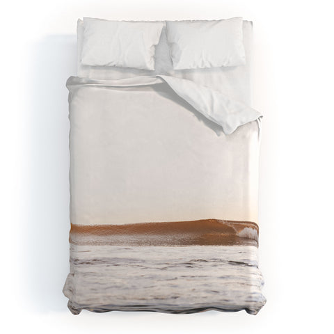 Bree Madden Sunset Surf Duvet Cover