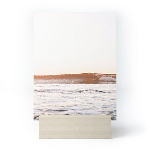 Bree Madden Sunset Surf Mini Art Print