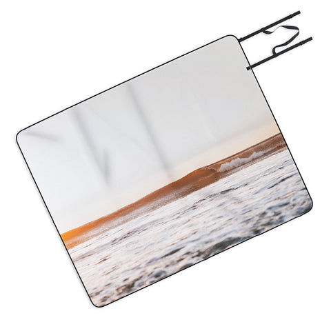 Bree Madden Sunset Surf Picnic Blanket
