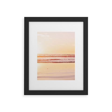 Bree Madden Sunset Tangerine Framed Art Print