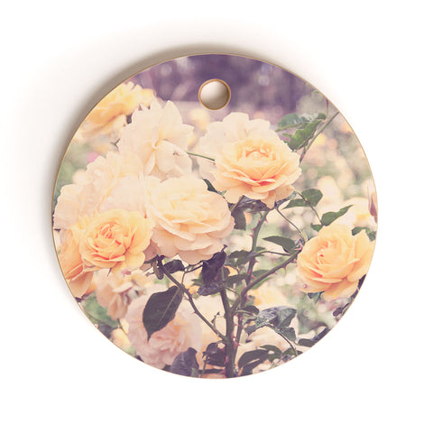 Bree Madden Sunshine Bloom Cutting Board Round