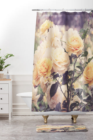 Bree Madden Sunshine Bloom Shower Curtain And Mat