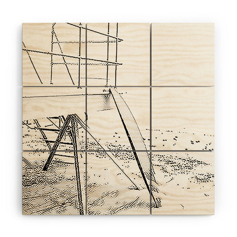 Bree Madden Surf Days Wood Wall Mural