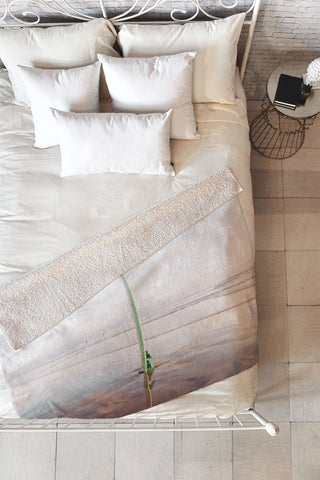 Bree Madden Surf Dayz Fleece Throw Blanket