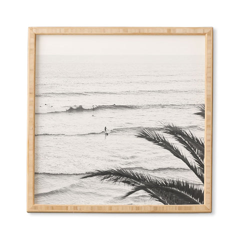 Bree Madden Surf Palms Framed Wall Art