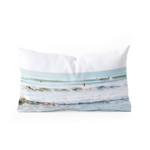 Bree Madden Surfers Point Oblong Throw Pillow