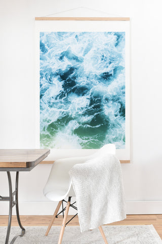 Bree Madden Swirling Sea Art Print And Hanger