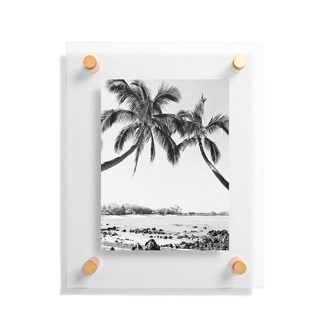 Bree Madden The Bay BW Floating Acrylic Print