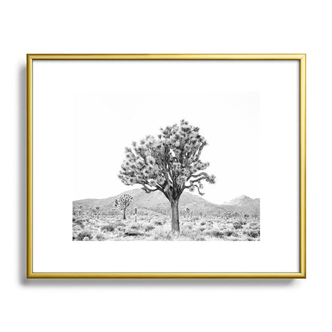 Bree Madden The Desert Metal Framed Art Print