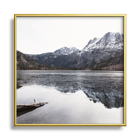 Bree Madden The Lake Metal Square Framed Art Print