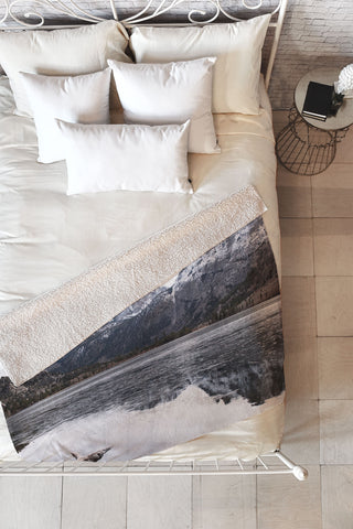 Bree Madden The Lake Fleece Throw Blanket