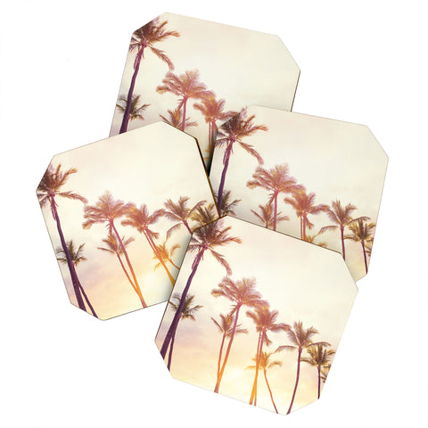 Bree Madden Topical Sunset Coaster Set