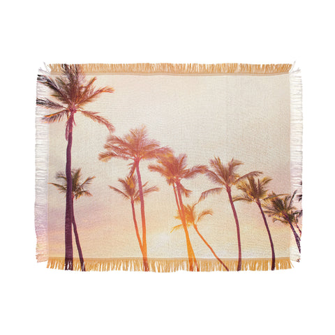 Bree Madden Topical Sunset Throw Blanket