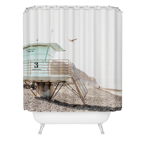 Bree Madden Torrey Pines Tower Shower Curtain