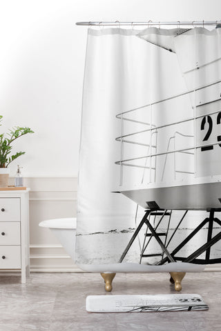 Bree Madden Tower 23 Shower Curtain And Mat