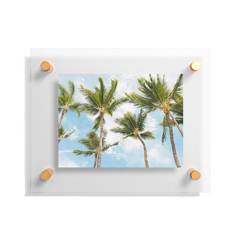 Bree Madden Tropic Palms Floating Acrylic Print