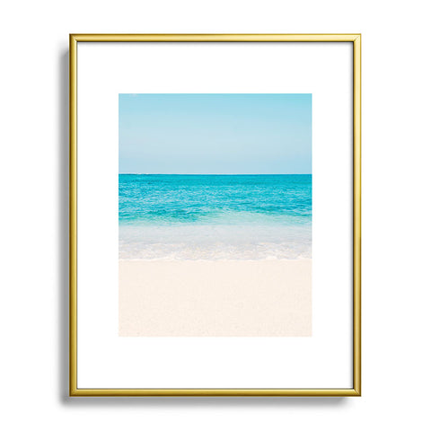 Bree Madden Tropical Escape Metal Framed Art Print