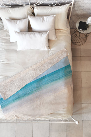 Bree Madden Tropical Escape Fleece Throw Blanket