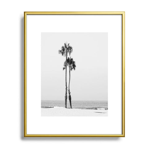 Bree Madden Two Palms Metal Framed Art Print