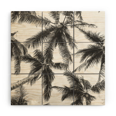 Bree Madden Under The Palms Wood Wall Mural