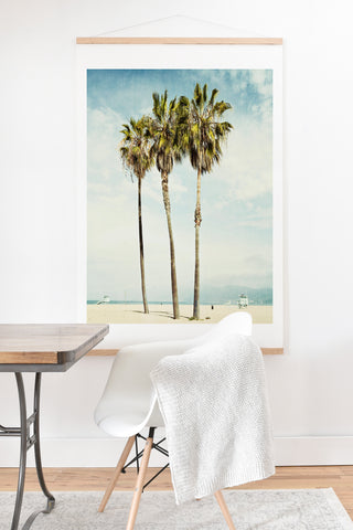 Bree Madden Venice Beach Palms Art Print And Hanger
