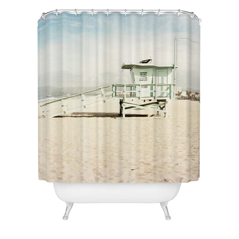 Bree Madden Venice Beach Tower Shower Curtain