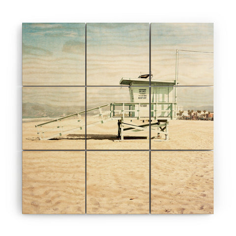 Bree Madden Venice Beach Tower Wood Wall Mural