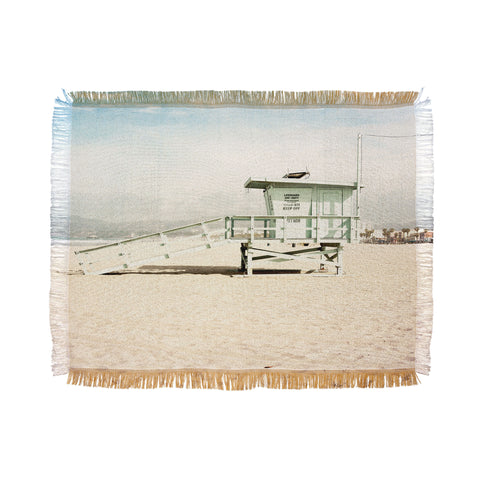 Bree Madden Venice Beach Tower Throw Blanket