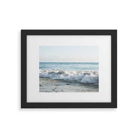 Bree Madden Wave Crush Framed Art Print