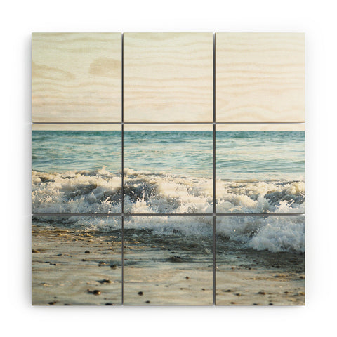 Bree Madden Wave Crush Wood Wall Mural