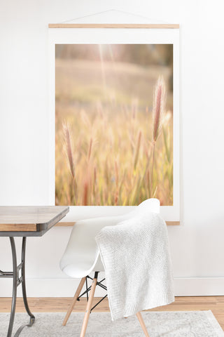Bree Madden Wheat Fields Art Print And Hanger
