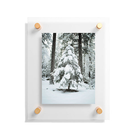 Bree Madden Winter Snow Floating Acrylic Print