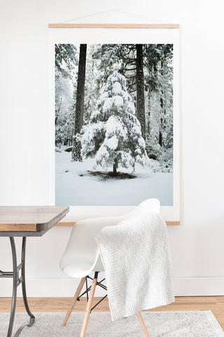 Bree Madden Winter Snow Art Print And Hanger