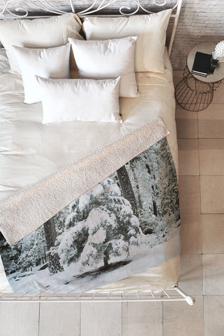 Bree Madden Winter Snow Fleece Throw Blanket