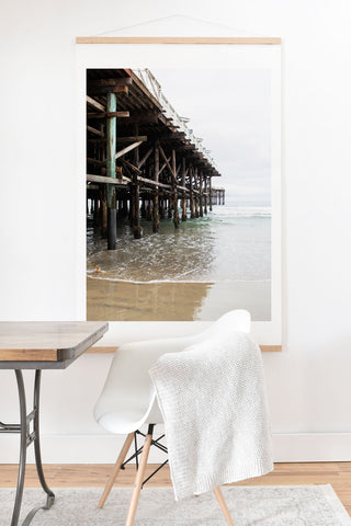 Bree Madden Wooden Pier Art Print And Hanger