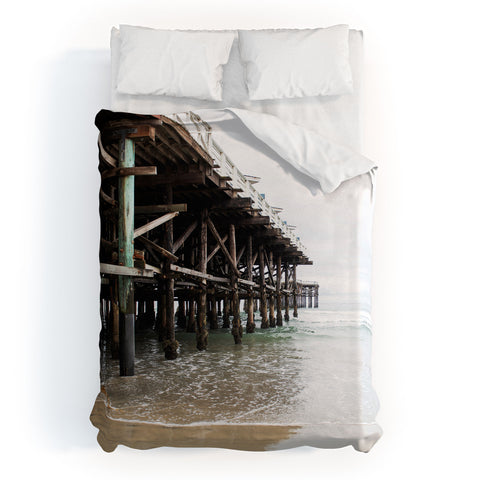 Bree Madden Wooden Pier Duvet Cover