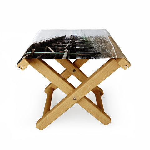 Bree Madden Wooden Pier Folding Stool