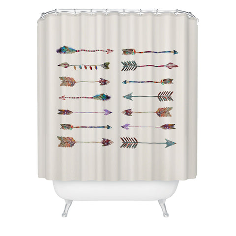 Brian Buckley 14 arrows Shower Curtain