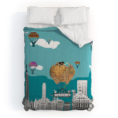 Brian Buckley Adventure Days New York Comforter