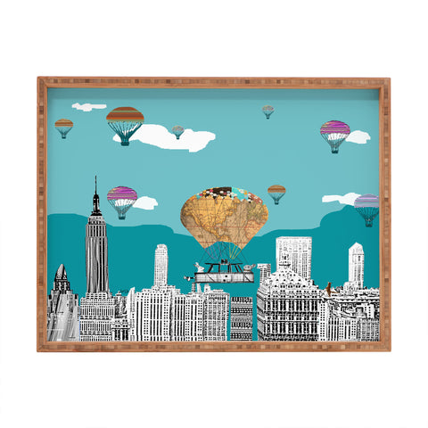 Brian Buckley Adventure Days New York Rectangular Tray