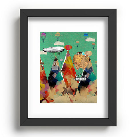 Brian Buckley Adventure Days Over The Alps Recessed Framing Rectangle