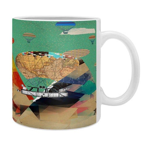 Brian Buckley Adventure Days Over The Alps Coffee Mug