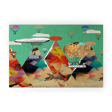 Brian Buckley Adventure Days Over The Alps Welcome Mat