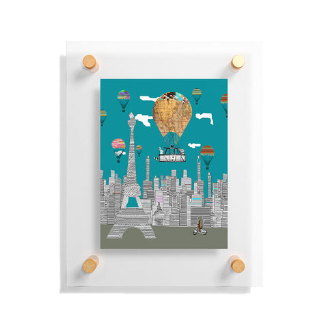 Brian Buckley Adventure Days Paris Floating Acrylic Print