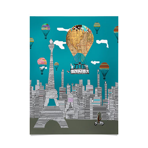 Brian Buckley Adventure Days Paris Poster