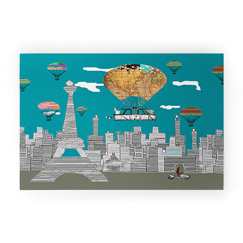 Brian Buckley Adventure Days Paris Welcome Mat